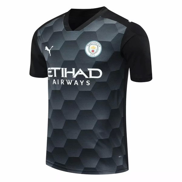 Camiseta Manchester City 1ª Portero 2020/21 Negro